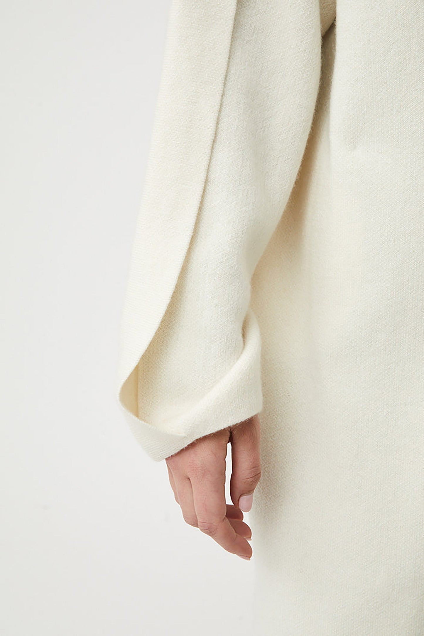 Huran Coat in Ivory