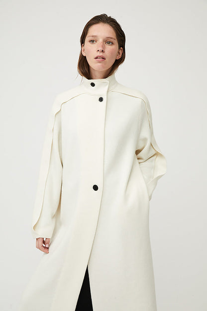 Huran Coat in Ivory