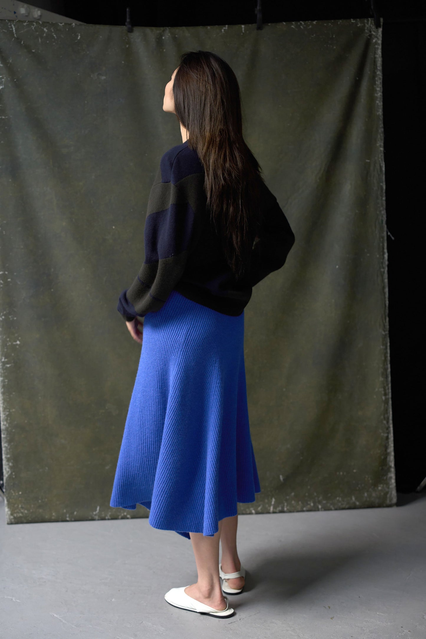 Kesari Skirt in Wave