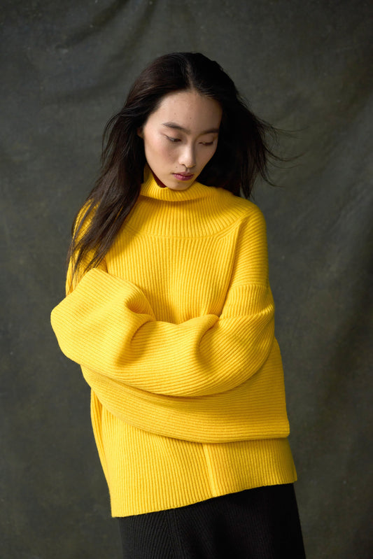 Oromo Sweater in Lemon