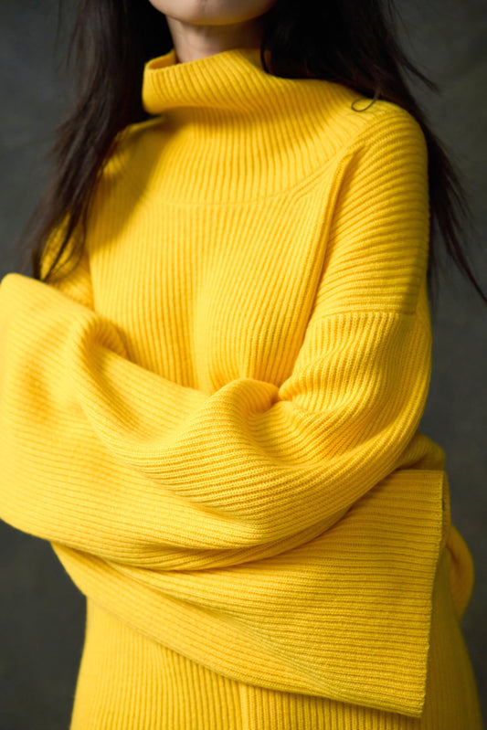 Oromo Sweater in Lemon