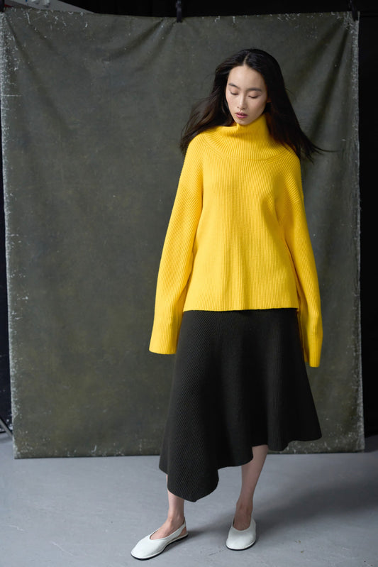 Oromo Sweater in Lemon