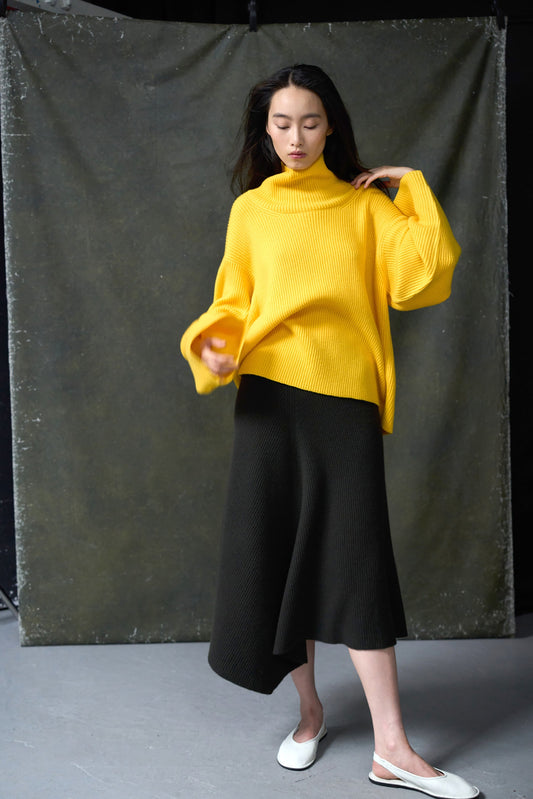 Oromo Sweater in Lemon