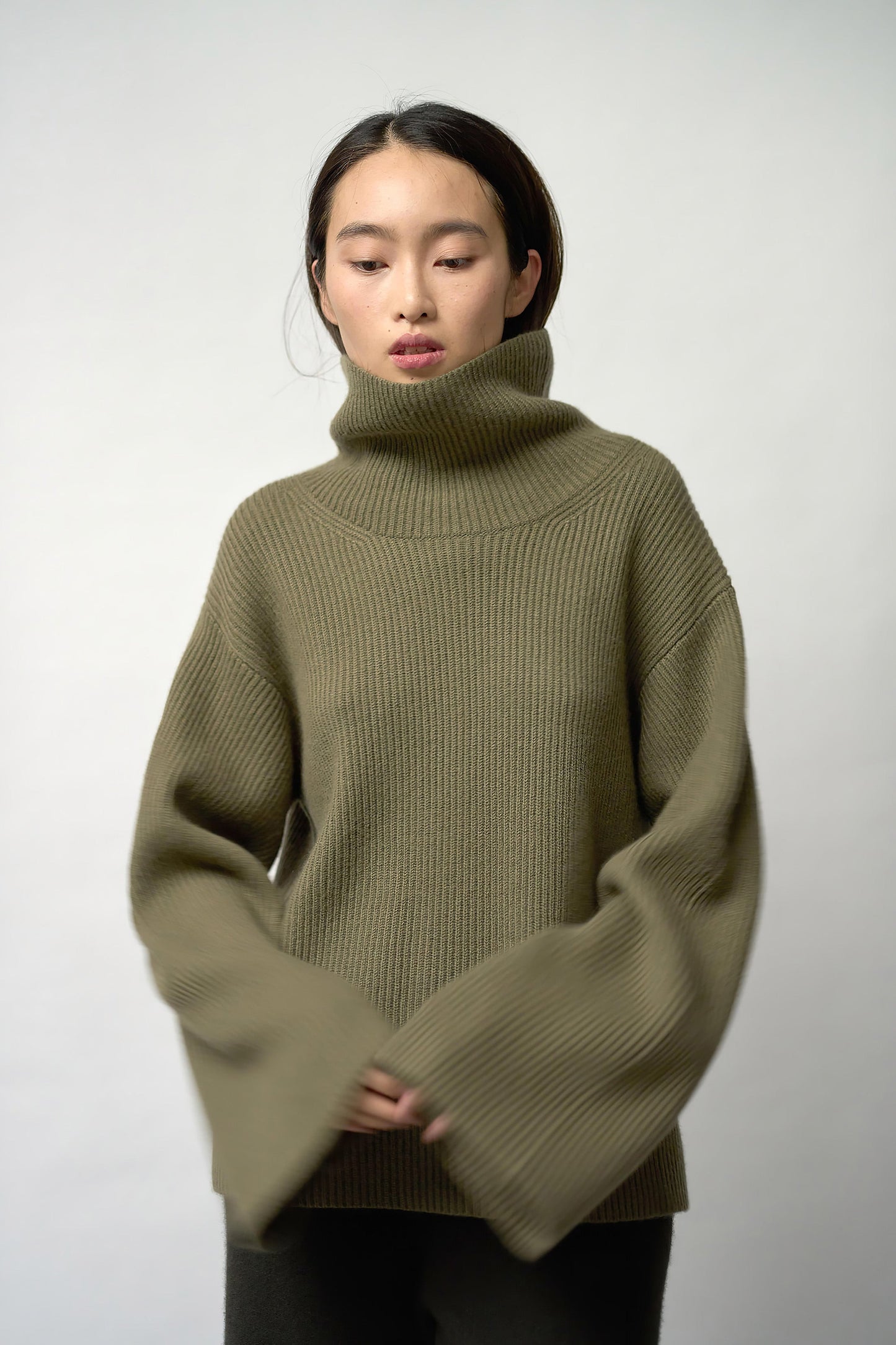 Oromo Sweater in Moss