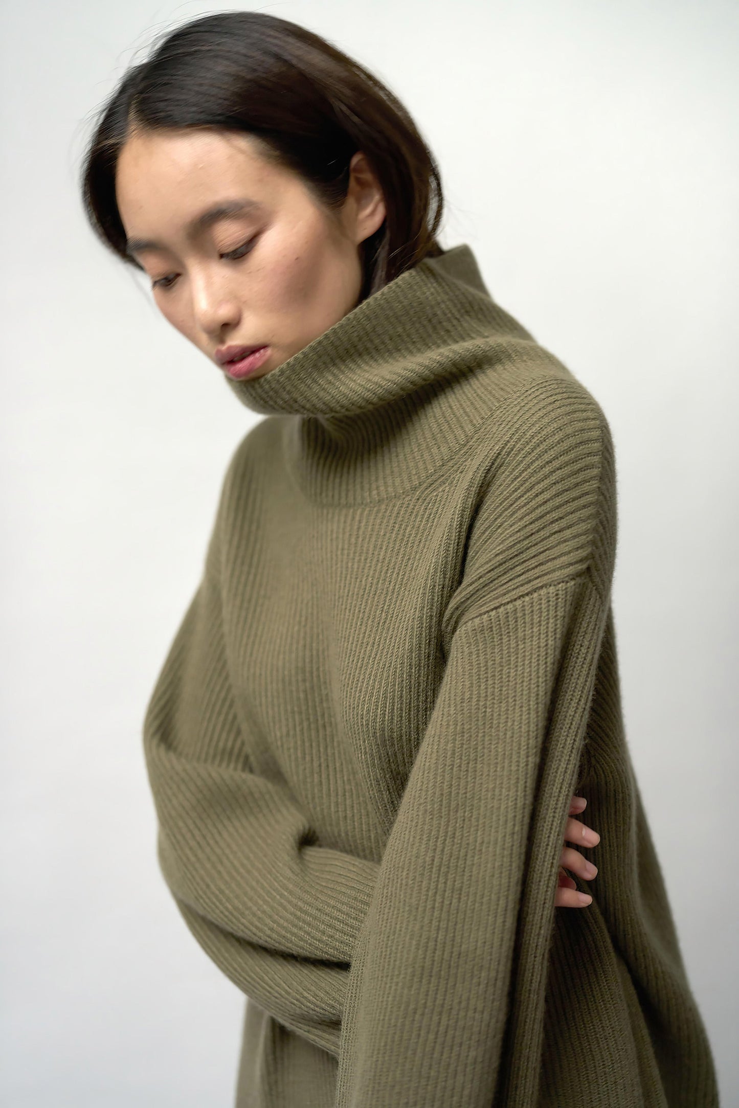 Oromo Sweater in Moss