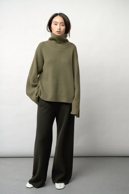 Oromo Sweater in Moss