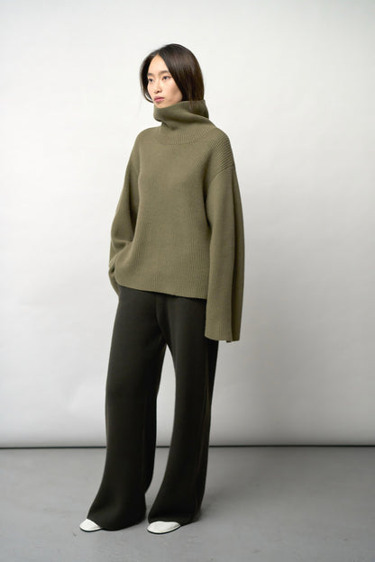 Oromo Sweater in Moss